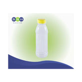 Clear Juice Bottle 330ML Straight Plain Lid